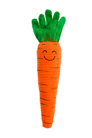 Party animal Christmas carrot dog toy