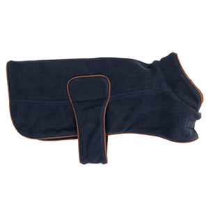 Navy Fleece Coat